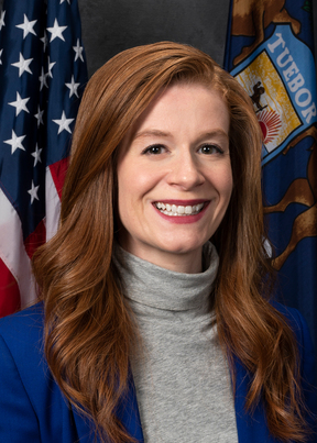 Photo of Sen. Mallory McMorrow